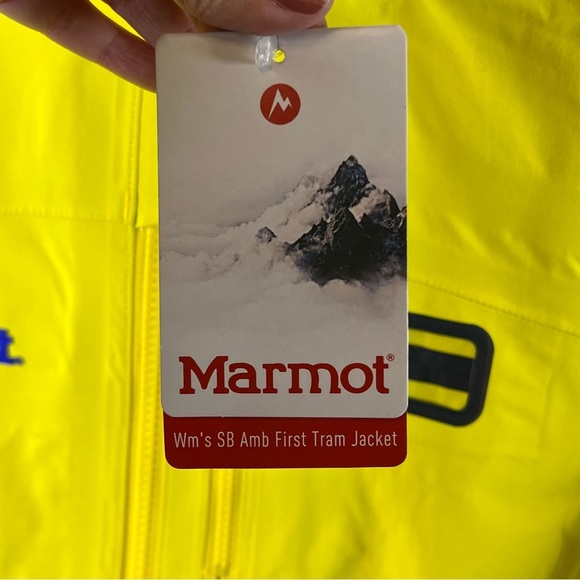 Marmot Women's Steamboat Ambassador First Tram Ski/Snow Jacket (L) Yellow - Picture 7 of 13